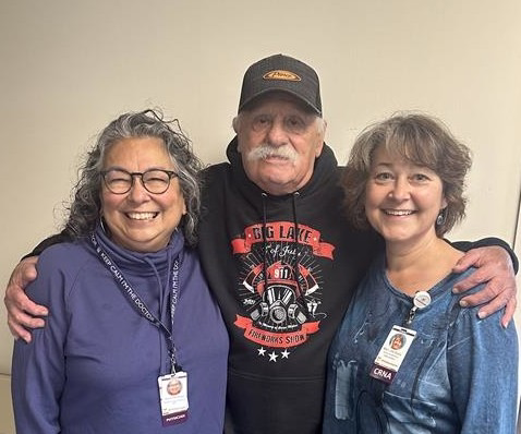 Rosa Rangel MD, Dave Wingen, Michelle Aube CRNA